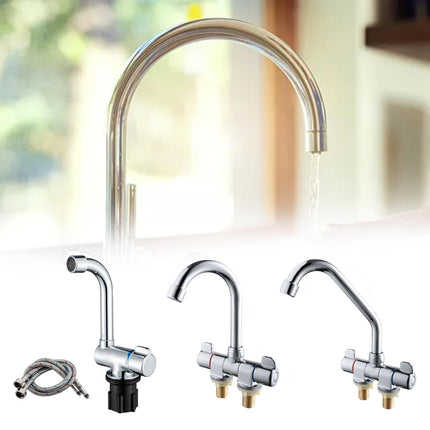 Household Boat Folding Faucet Bathroom Kitchen Faucet for Hotel Bathroom Yacht 167mmx32mmx38mm