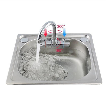 Household Boat Folding Faucet Bathroom Kitchen Faucet for Hotel Bathroom Yacht 167mmx32mmx38mm