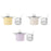 3L Deep Frying Pot with Strainer Kitchen Frying Pan for Frying Party Kitchen Yellow