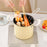 3L Deep Frying Pot with Strainer Kitchen Frying Pan for Frying Party Kitchen Yellow