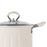 3L Deep Frying Pot with Strainer Kitchen Frying Pan for Frying Party Kitchen White