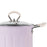 3L Deep Frying Pot with Strainer Kitchen Frying Pan for Frying Party Kitchen Violet