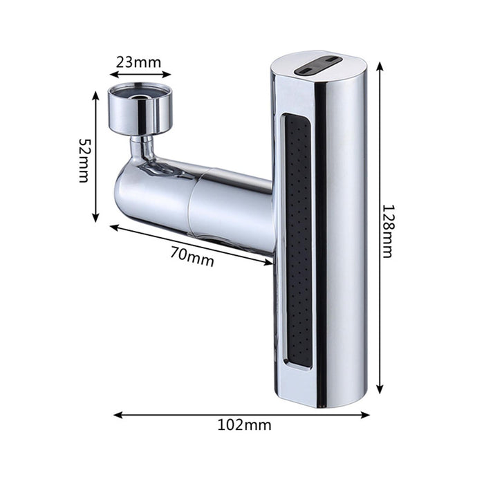 360° Faucet Extender Sink Sprayer Attachment for Hotel Restroom Kitchen Sink 4 Modes