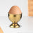 Stainless Steel Egg Cup Kitchen Gadget Dinnerware Durable Egg Tray gold