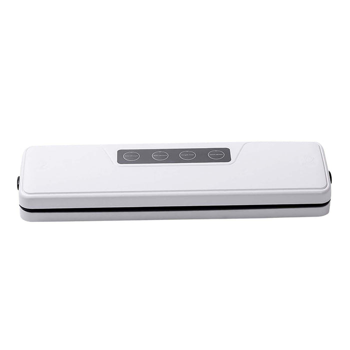 Vacuum Sealer with 10 Bags Portable Packaging Sealer for Snacks Bread Fruits white