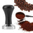 Stainless Steel Espresso Tamper Coffee Hand Press Tool for Cafe Hotel Black