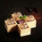 Crofta Wooden Box Jewelry Box Mini Wooden Boxes Square for Wine Glass Glass Water Cup styles B