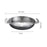 Stainless Steel Pot Fast Heating Household Kitchen Cookware for Camping Home 18cm