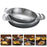 Stainless Steel Pot Fast Heating Household Kitchen Cookware for Camping Home 18cm