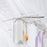 Wall Mount Clothes Drying Rack Laundry Hangers Dryer Rack for Bathroom Indoor White Aluminum Pole