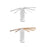 Wall Mounted Clothes Drying Rack Hanging for Indoor Daily Family Use Bedroom Aluminum Alloy