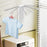 Wall Mounted Clothes Drying Rack Hanging Laundry Rack for Home Bedroom Patio Aluminum Alloy