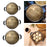 Stainless Steel Steamer Basket Bamboo Base Steamer for Dumplings Veggie 24cm