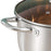 Stainless Steel Stockpot Dual Handle Kitchen Cooking Pot for Eggs Sauce Meat 23.5cm