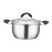 Stainless Steel Stockpot with Cover Soup Pot Nonstick Soup Pasta Canning Pot Large