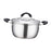 Stainless Steel Stockpot with Cover Soup Pot Nonstick Soup Pasta Canning Pot Large