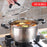 Stainless Steel Stockpot with Cover Soup Pot Nonstick Soup Pasta Canning Pot Large