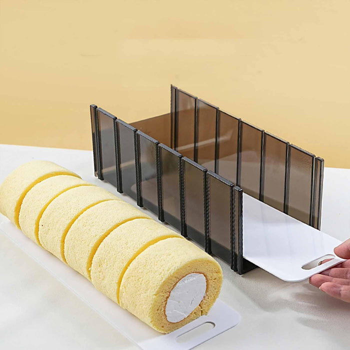 Swiss Roll Cutting Mold Layering Tool Divider Food Grade Dough Pastry Cutter 6 Slices 4cm