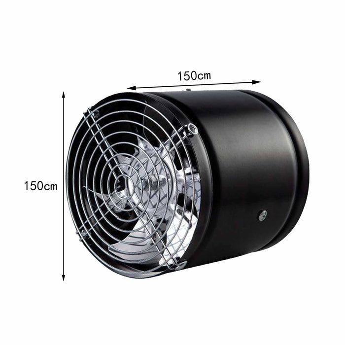 Wall Exhaust Fan Blower Portable Ventilation for Laundry Room Toilets Kitchen