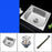 Undermount Single Bowl Kitchen Restaurant Hotel Bar Easily Drain Workstation 42x36cm