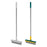 2 in 1 Scrape Brush Tile Scrub Brush Floor Scrubber Brush for Cleaning Patio Green