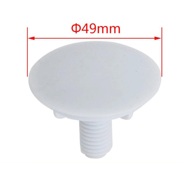 4 Pieces Kitchen Sink Tap Hole Cover Blanking Plug for Hotel Kitchen Bathtub White