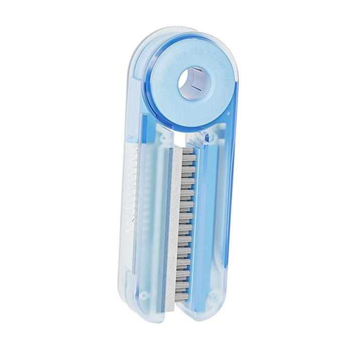 Tiny Bottle Cup Lid Brush Crevice Cleaning Brush for Water Bottles Cups Mugs Blue