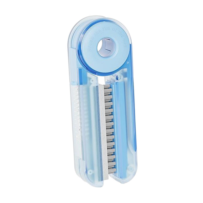 Tiny Bottle Cup Lid Brush Crevice Cleaning Brush for Water Bottles Cups Mugs Blue