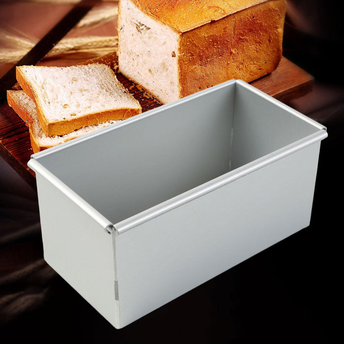 Toast Loaf Pan with Hollow Aluminum Alloy Baking Bread Pan Cake Pan Loaf Pan 250g dough