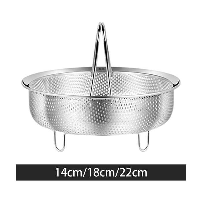 Stainless Steel Steamer Basket Metal Steamer Basket for Chicken Dumpling Bun