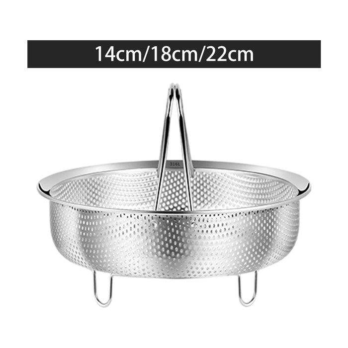 Stainless Steel Steamer Basket Metal Steamer Basket for Chicken Dumpling Bun