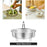 Stainless Steel Steamer Basket Metal Steamer Basket for Chicken Dumpling Bun