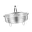 Stainless Steel Steamer Basket Metal Steamer Basket for Chicken Dumpling Bun