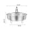 Stainless Steel Steamer Basket Metal Steamer Basket for Chicken Dumpling Bun