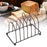 Toast Rack Holder Portable Countertop Decoration Bread Stand Bread Loaf Stand Black