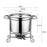 Stock Pot Round with Lid Hotpot Pot for Party Restaurant Pasta, Noodles, Egg with Handle