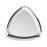 Jewelry Dish Tray Modern Stainless Steel Trinket Dish for Dresser Party Desk Silver