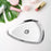 Jewelry Dish Tray Modern Stainless Steel Trinket Dish for Dresser Party Desk Silver