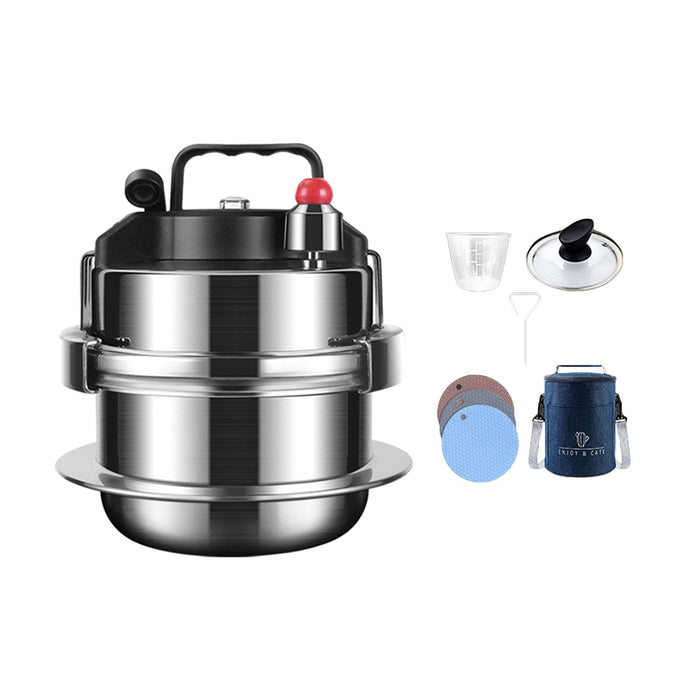 Stainless Steel Pressure Cooker for Commercial Kitchen Gas or Electric 0.8L