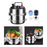 Stainless Steel Pressure Cooker for Commercial Kitchen Gas or Electric 0.8L