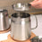 Stainless Steel Deep Fryer Pot with Lid for Oils Storage Onion Rings Boiling 1.5L