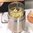 Stainless Steel Deep Fryer Pot with Lid for Oils Storage Onion Rings Boiling 1.5L