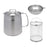 Stainless Steel Deep Fryer Pot with Lid for Oils Storage Onion Rings Boiling 2L