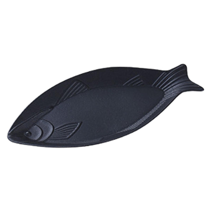 Steak Fry Plate Fish Shaped Fryer Teppanyaki Grill Pan for Stovetops Cooking D