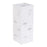 Umbrella Rack Storage Bin Square Umbrella Holder for Folding Umbrellas Canes white