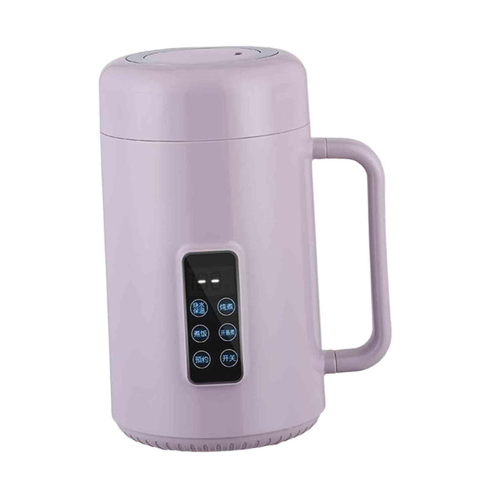 1L Rice Cooker Multipurpose Portable Electric Pot for Kithcen Household Meat Purple