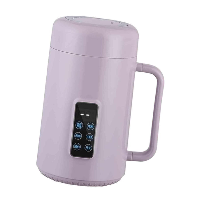 1L Rice Cooker Multipurpose Portable Electric Pot for Kithcen Household Meat Purple