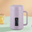 1L Rice Cooker Multipurpose Portable Electric Pot for Kithcen Household Meat Purple