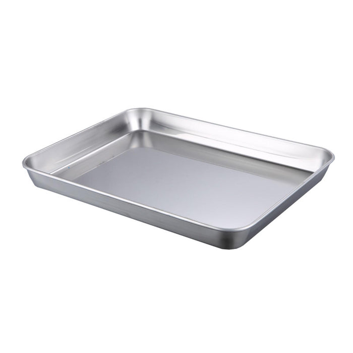 Stainless Steel Nonstick Easy to Clean Baking Sheet for Party Kitchen Baking 22.8cmx14.8cmx1.2cm