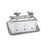 Stainless Steel Ham Meat Pressing Mold Box for Kitchen Tool Hamburger Making 1kg